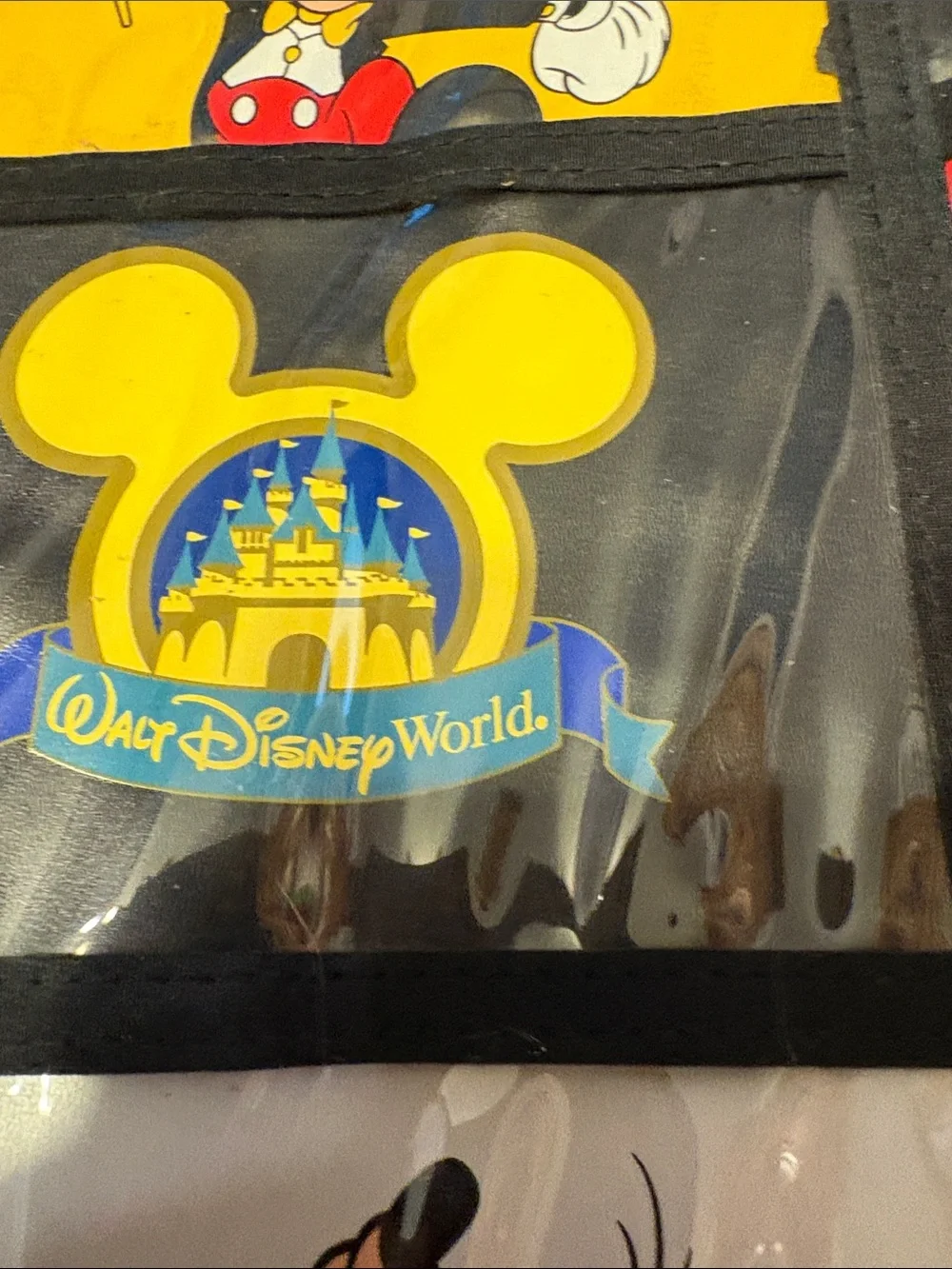 Disney Messenger Bag with Black, Yellow, Red, Blue & White Panels
